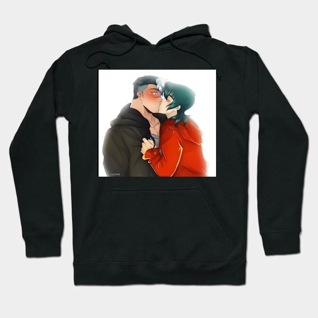 sheith surprise kiss Hoodie by Iwonn